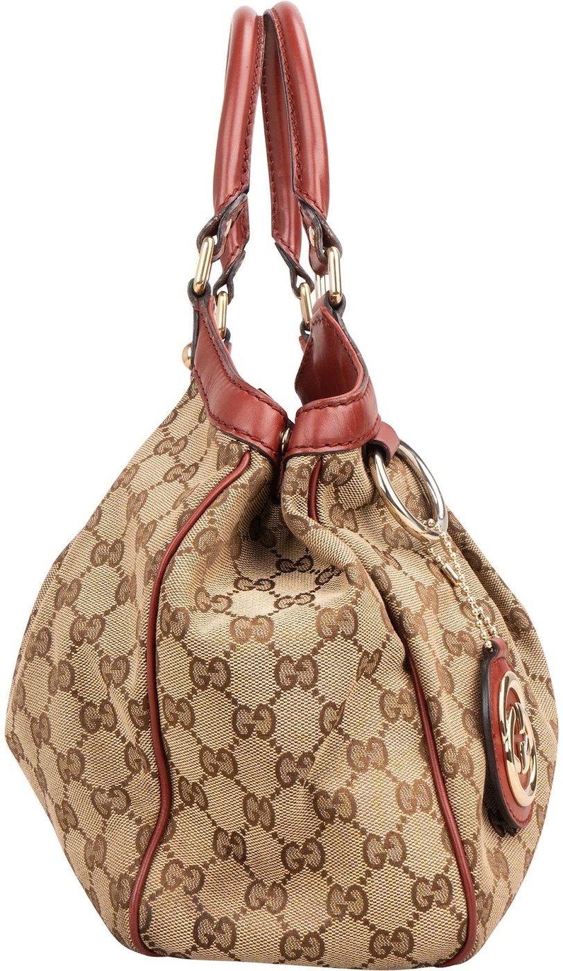 Gucci Monogram GG Canvas Sukey Handbag