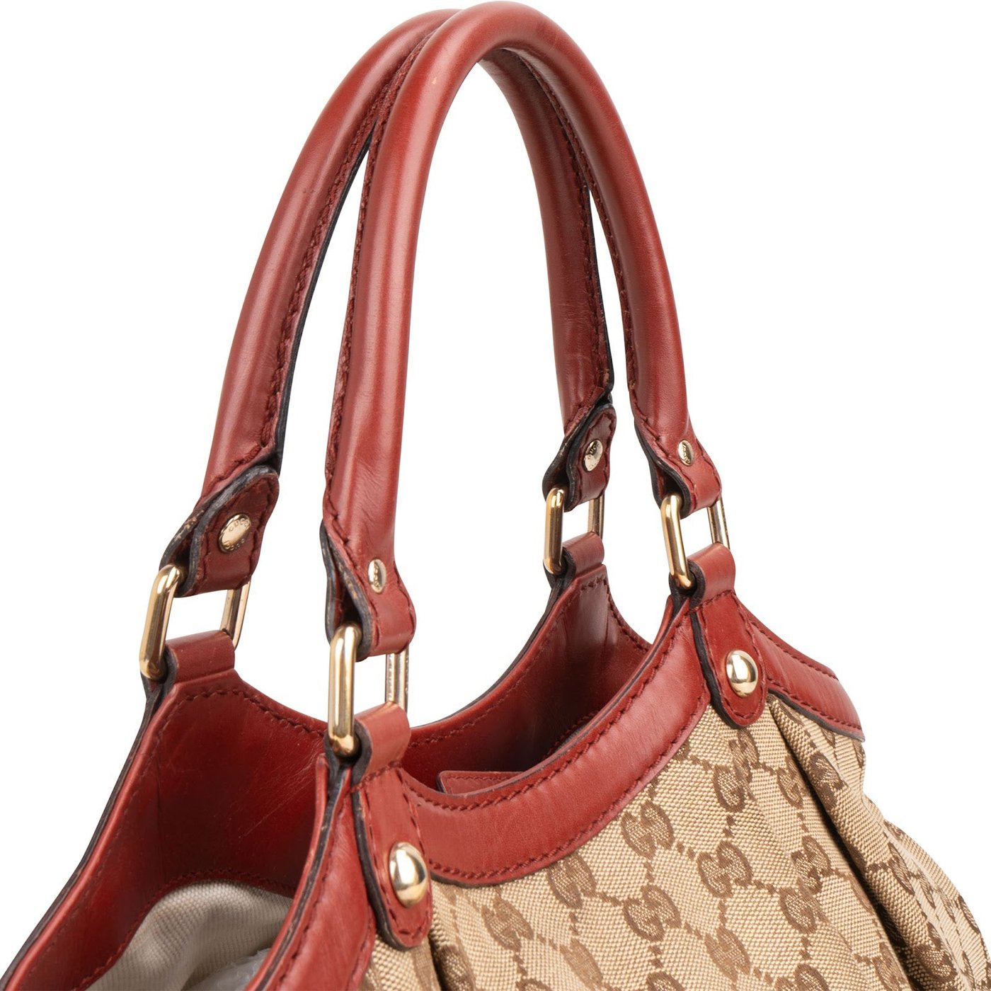 Gucci Monogram GG Canvas Sukey Handbag