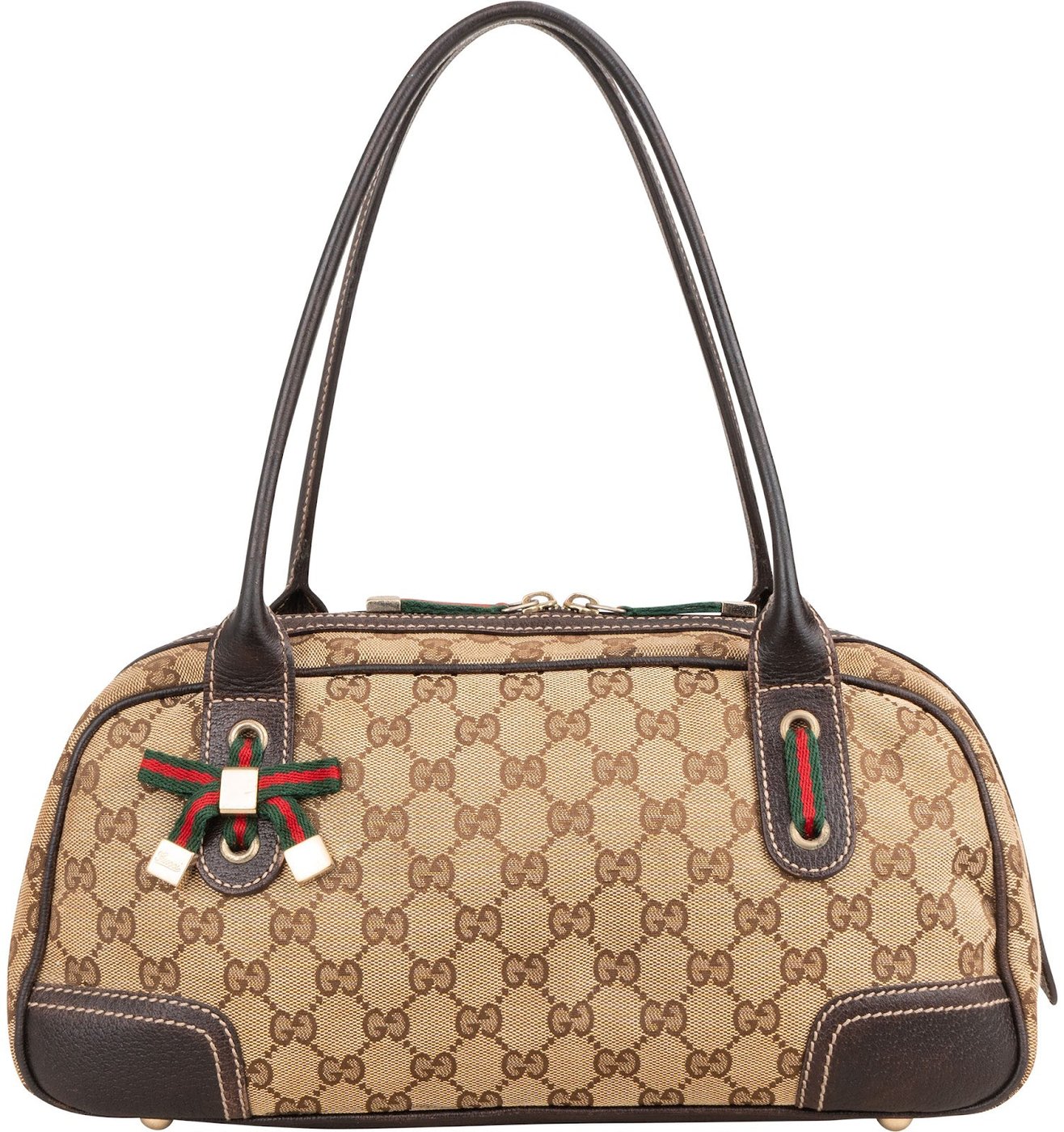 Gucci Monogram GG Canvas Princy Shoulder Bag