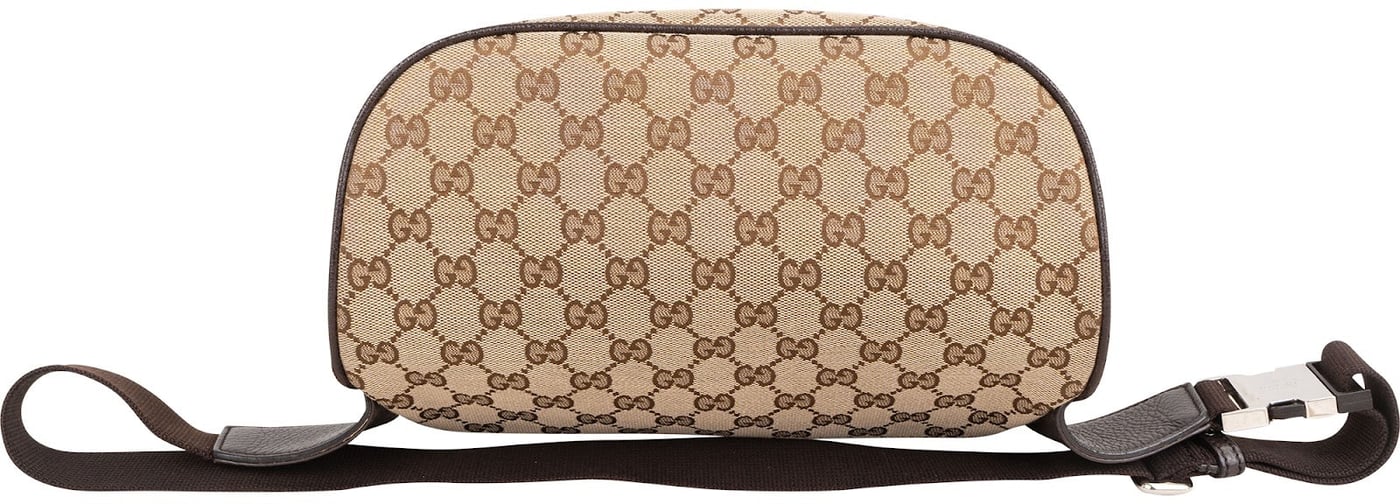Gucci Monogram GG Canvas Case Belt Crossbody Bag