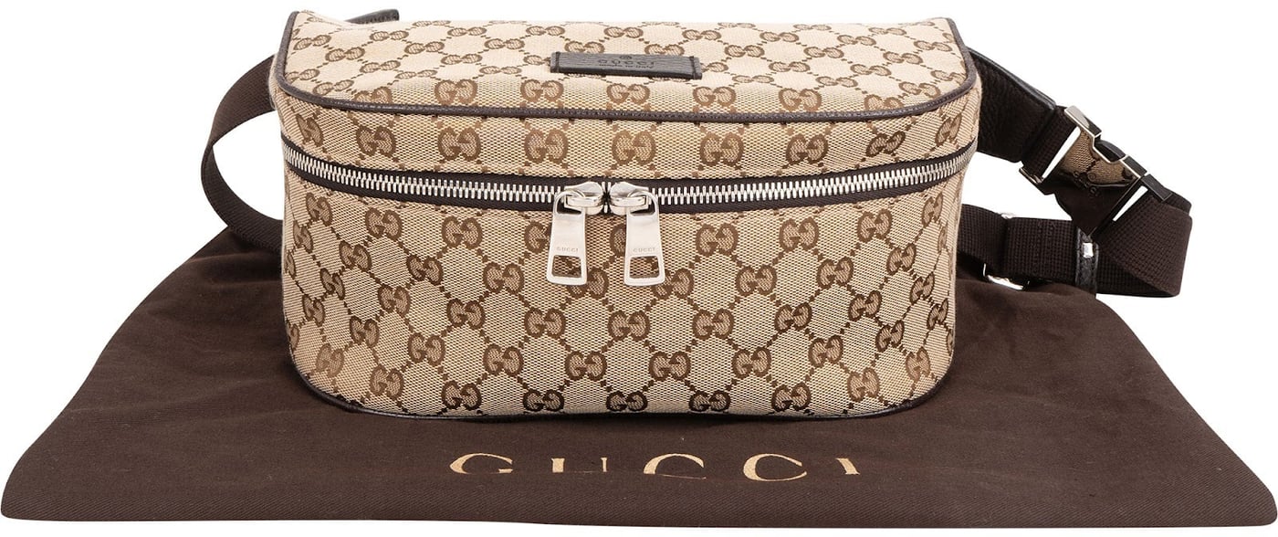 Gucci Monogram GG Canvas Case Belt Crossbody Bag