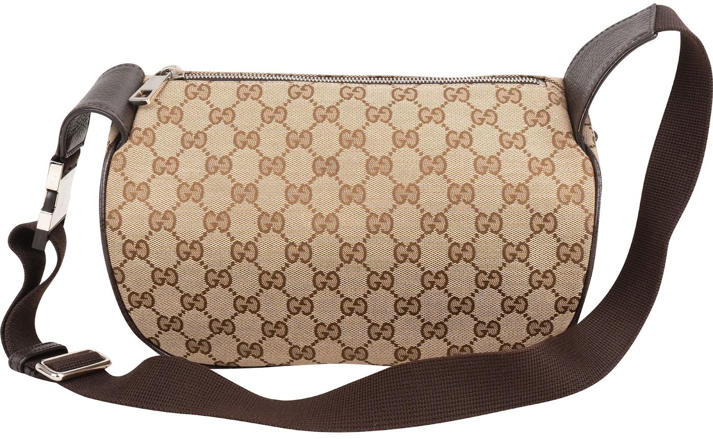 Gucci Monogram GG Canvas Case Belt Crossbody Bag