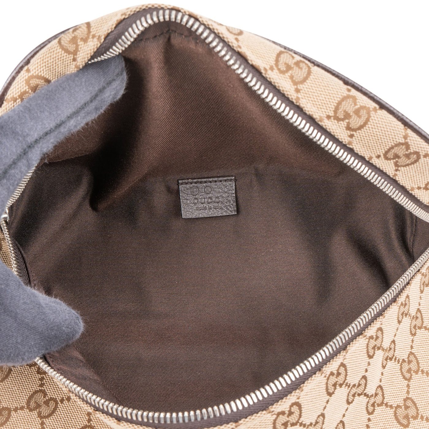 Gucci Monogram GG Canvas Case Belt Crossbody Bag