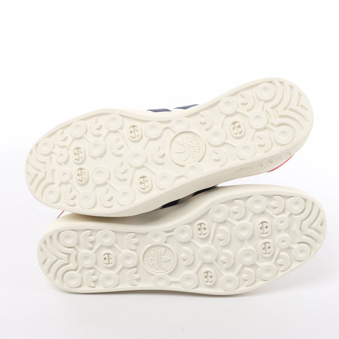 Gucci x Adidas Gazelle Leather Sneakers in White HQ8849, Size EU 40