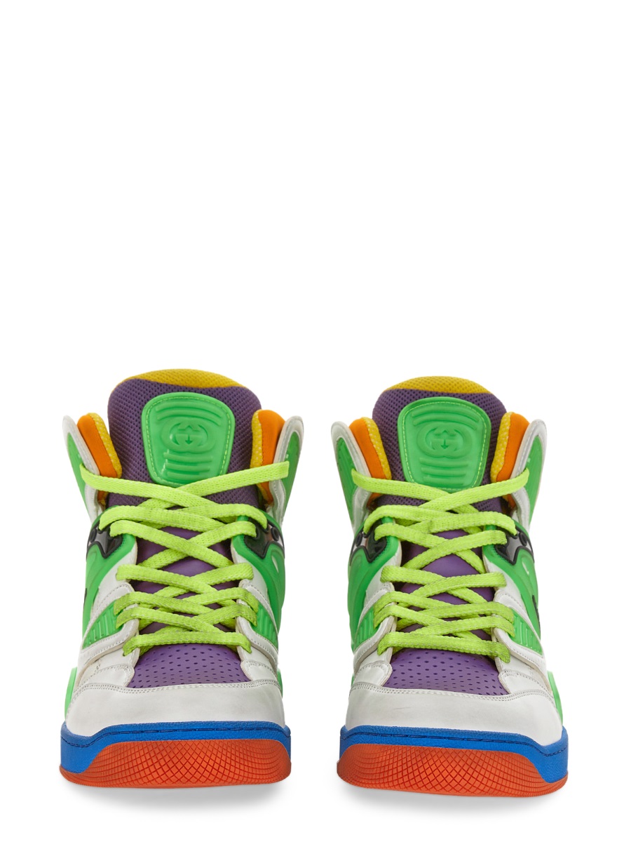 White Minimalistic Sneakers with Rubber Sole