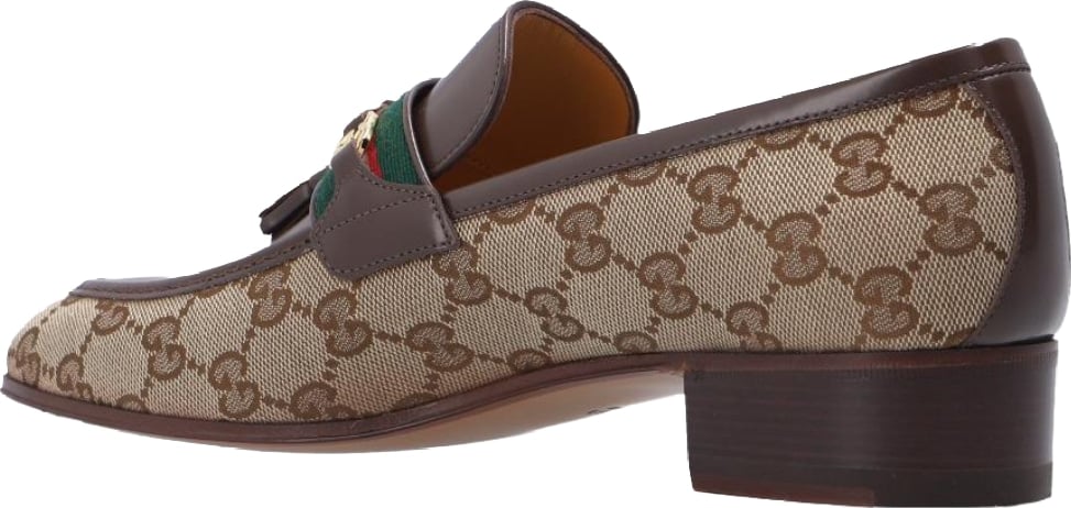 Gucci GG Men's Luxury Loafers Brown