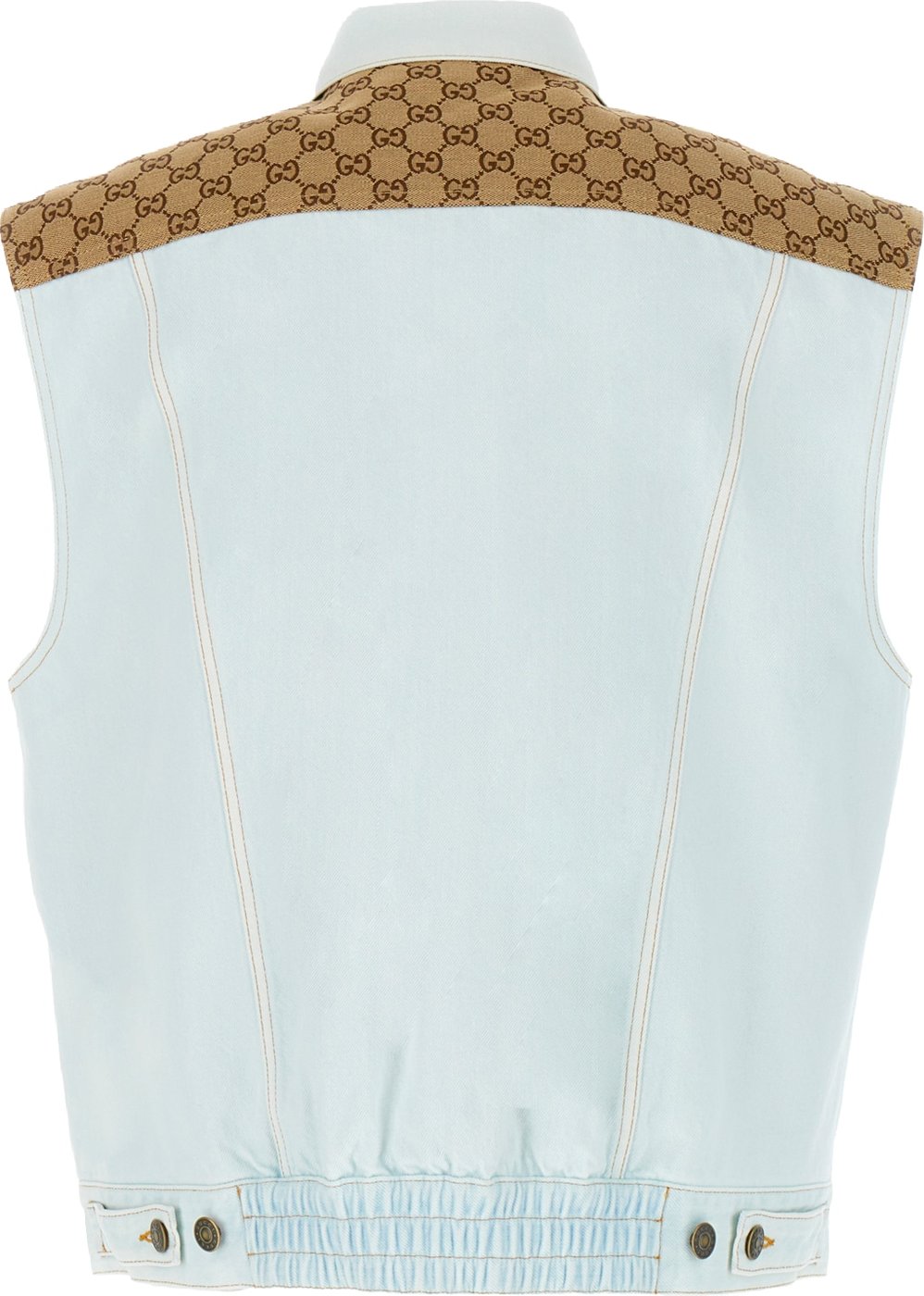 Gucci Denim sleeveless jacket