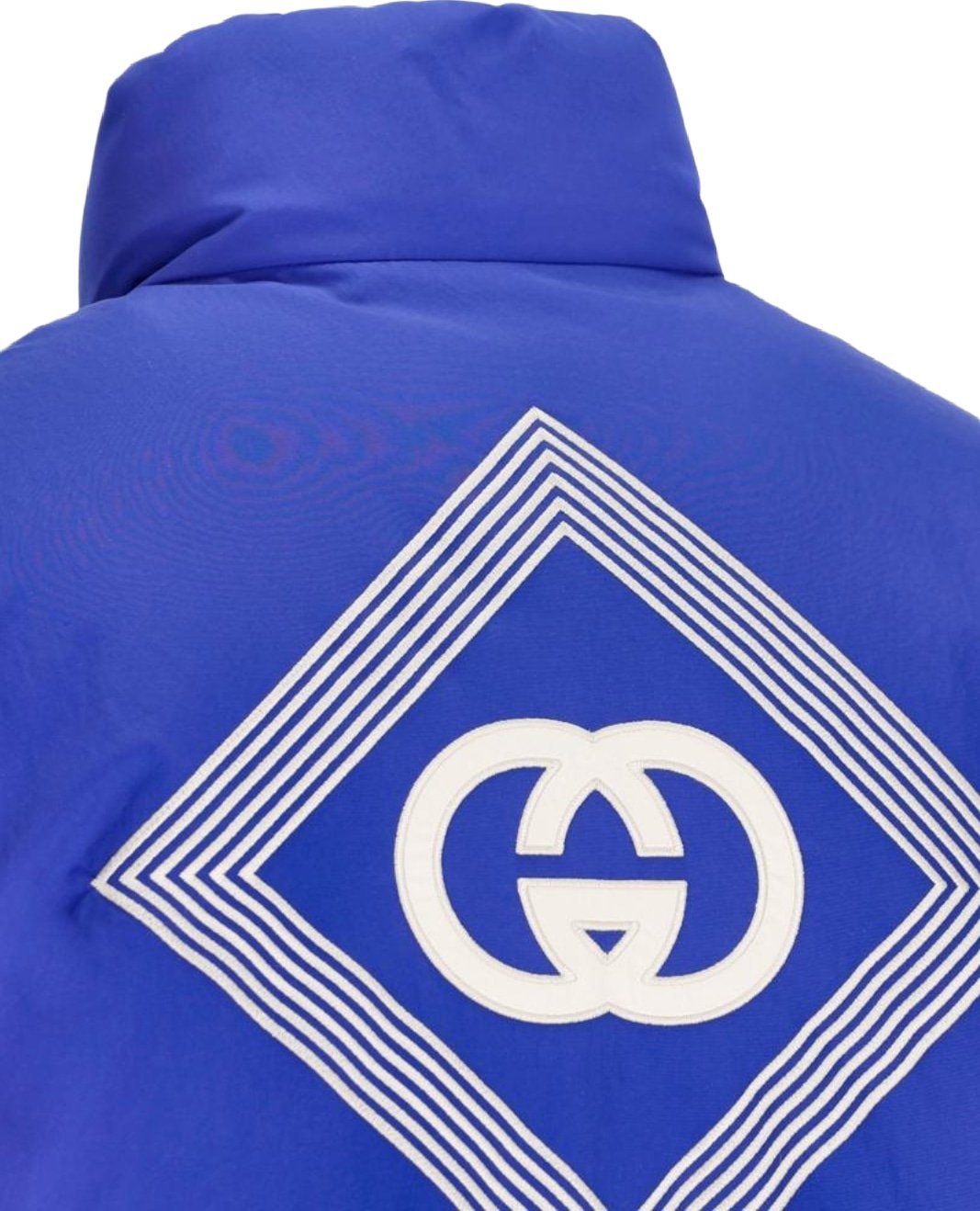 Gucci Nylon Down Jacket Men's Blue