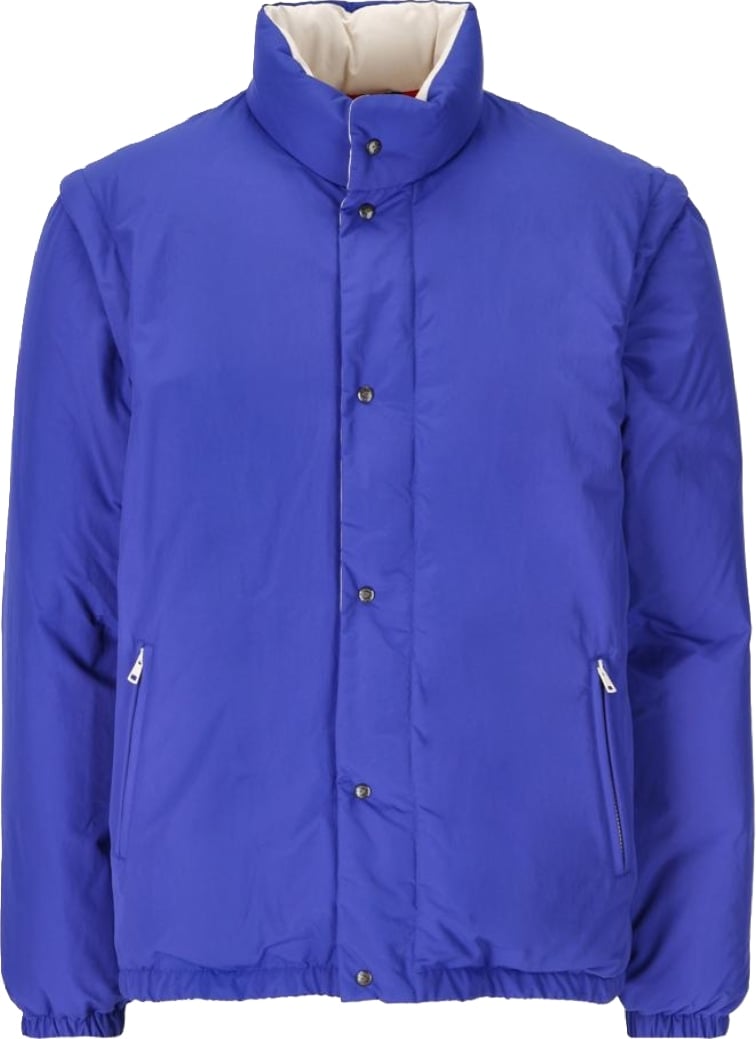 Gucci Nylon Down Jacket Men's Blue