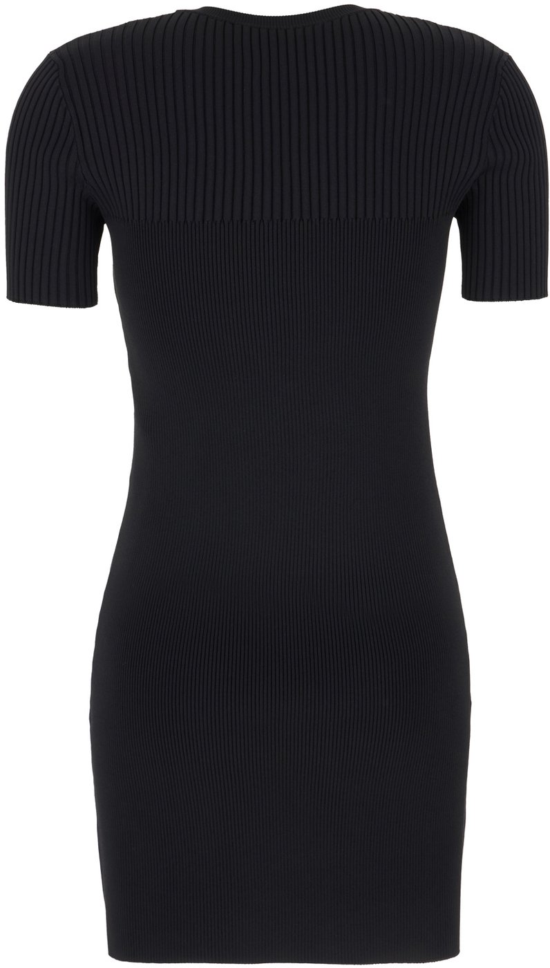 Gucci Black stretch nylon blend dress