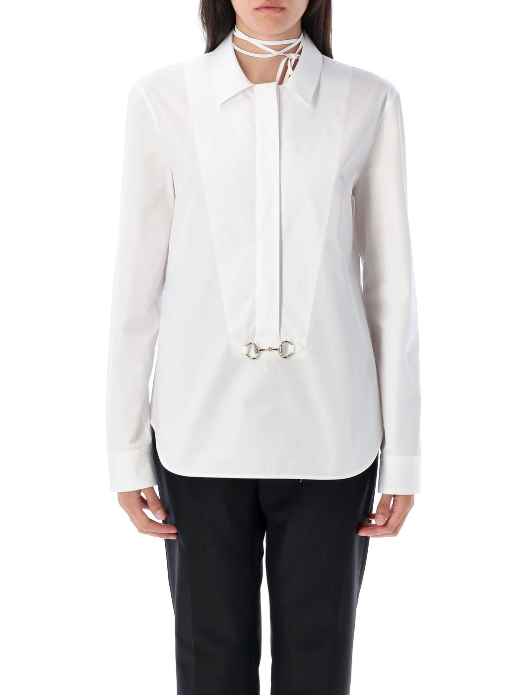 Cotton Poplin Clamp Shirt