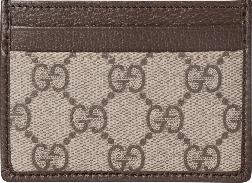 Slim Cardholder Wallet In Beige Monogram Canvas