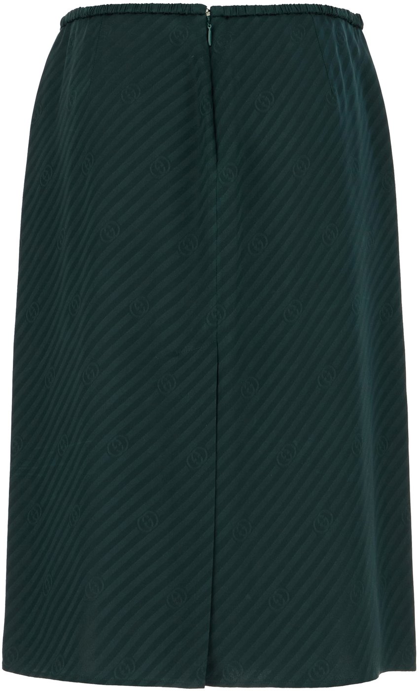 Gucci Dark green skirt
