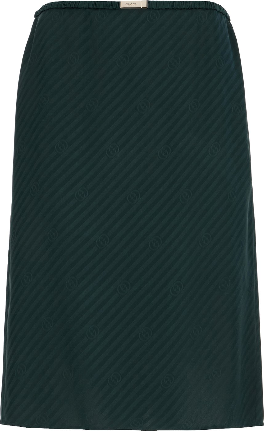 Gucci Dark green skirt
