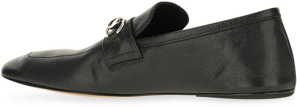 Gucci Black leather Ragazzo loafers