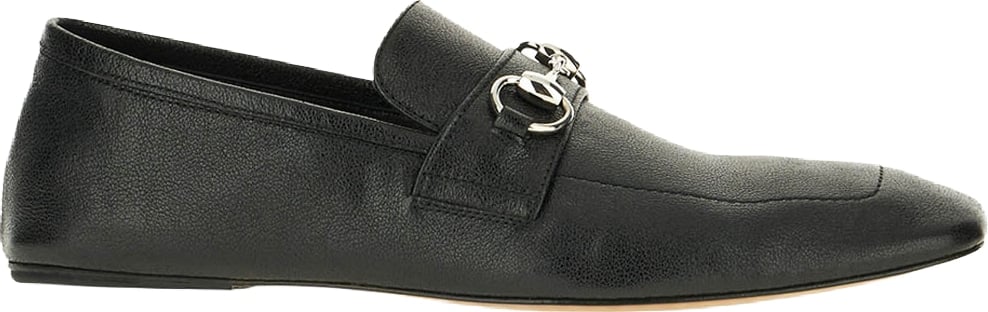 Gucci Black leather Ragazzo loafers