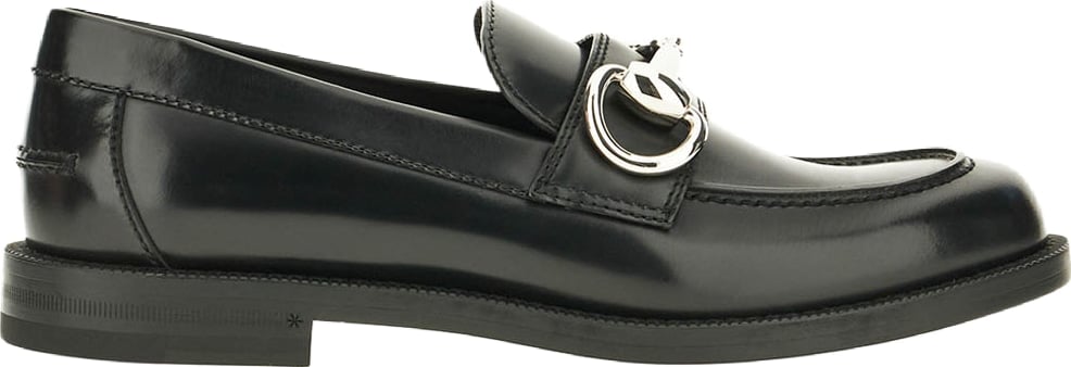 Gucci Black leather Boulevard loafers