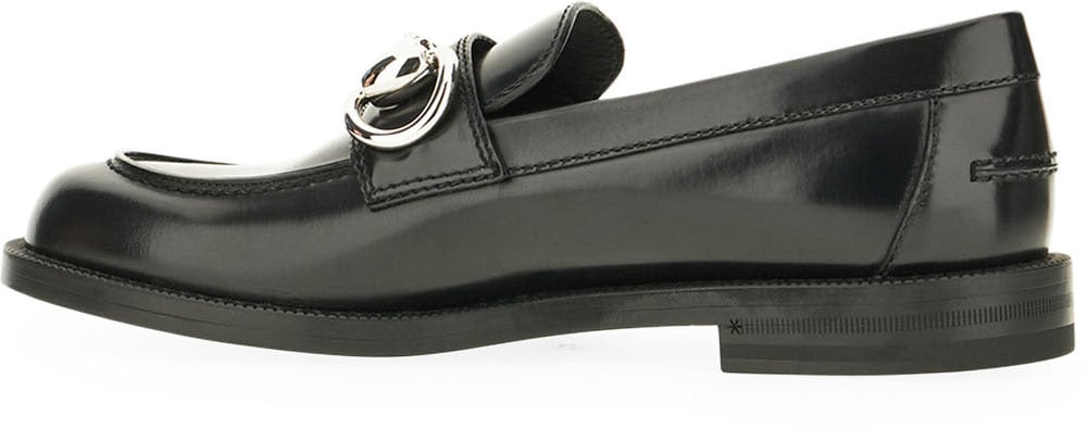 Gucci Black leather Boulevard loafers