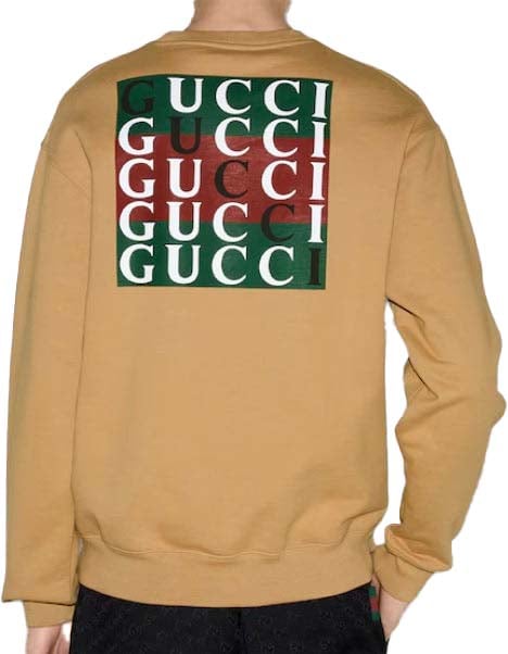 Gucci Jersey Sweatshirt 'Camel'