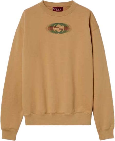 Gucci Jersey Sweatshirt 'Camel'