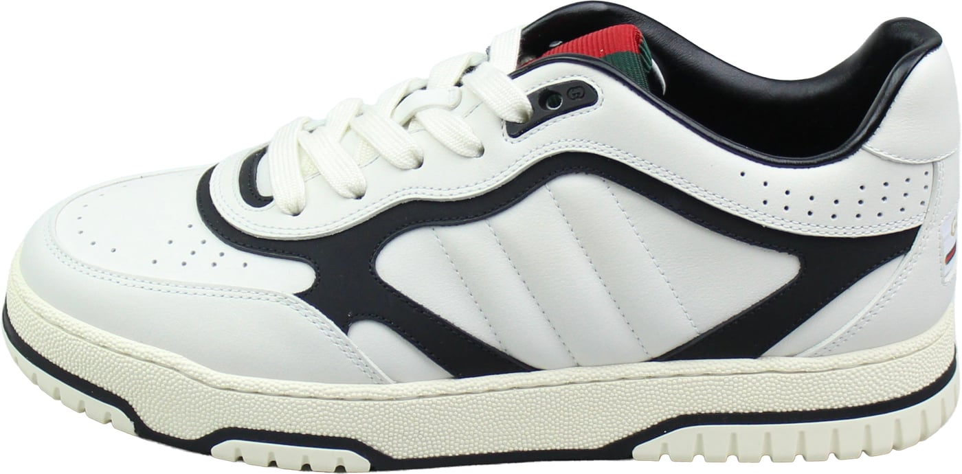 Gucci Leather Re-Web Trainer 'Wit'