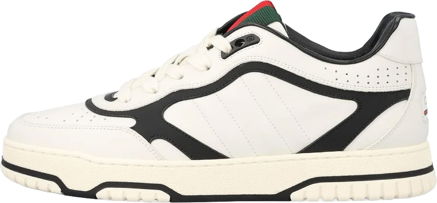 Gucci Leather Re-Web Trainer 'Wit'
