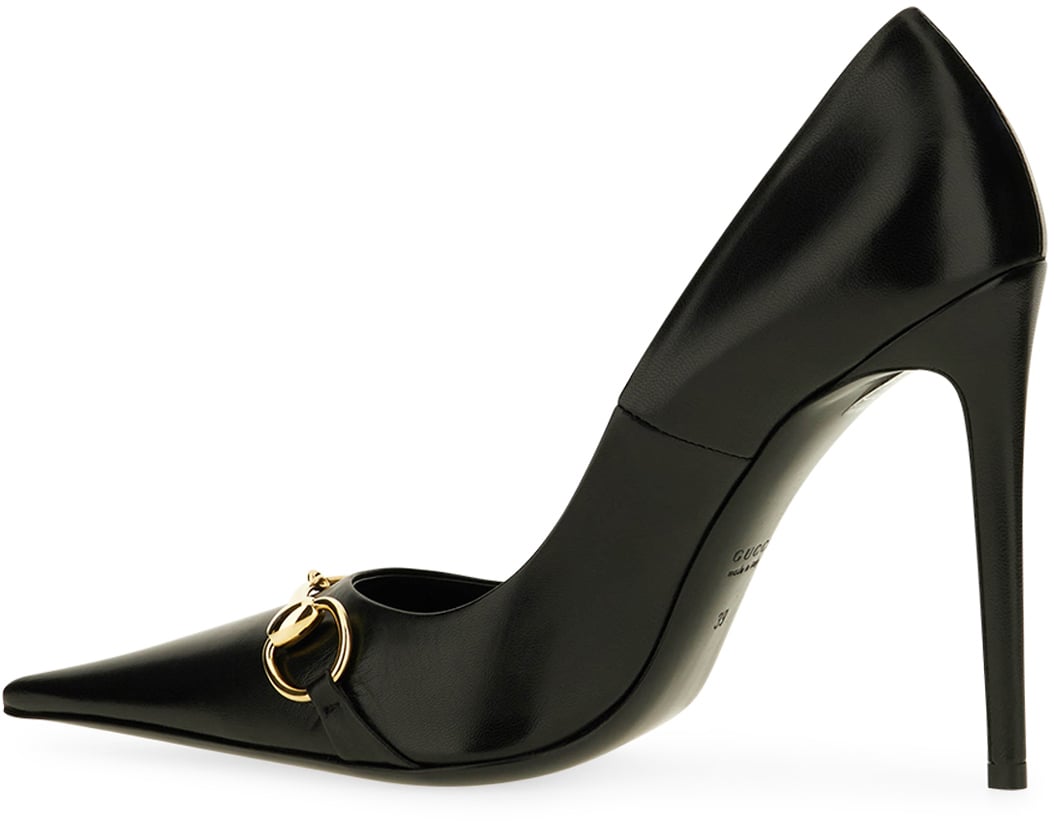 Gucci Black leather pumps