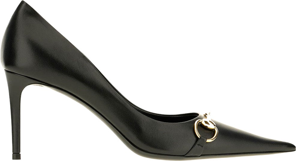 Gucci Black leather pumps
