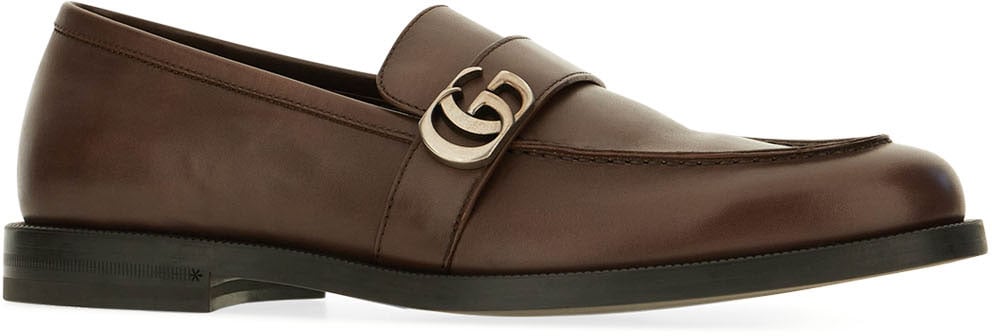Gucci Brown leather loafers
