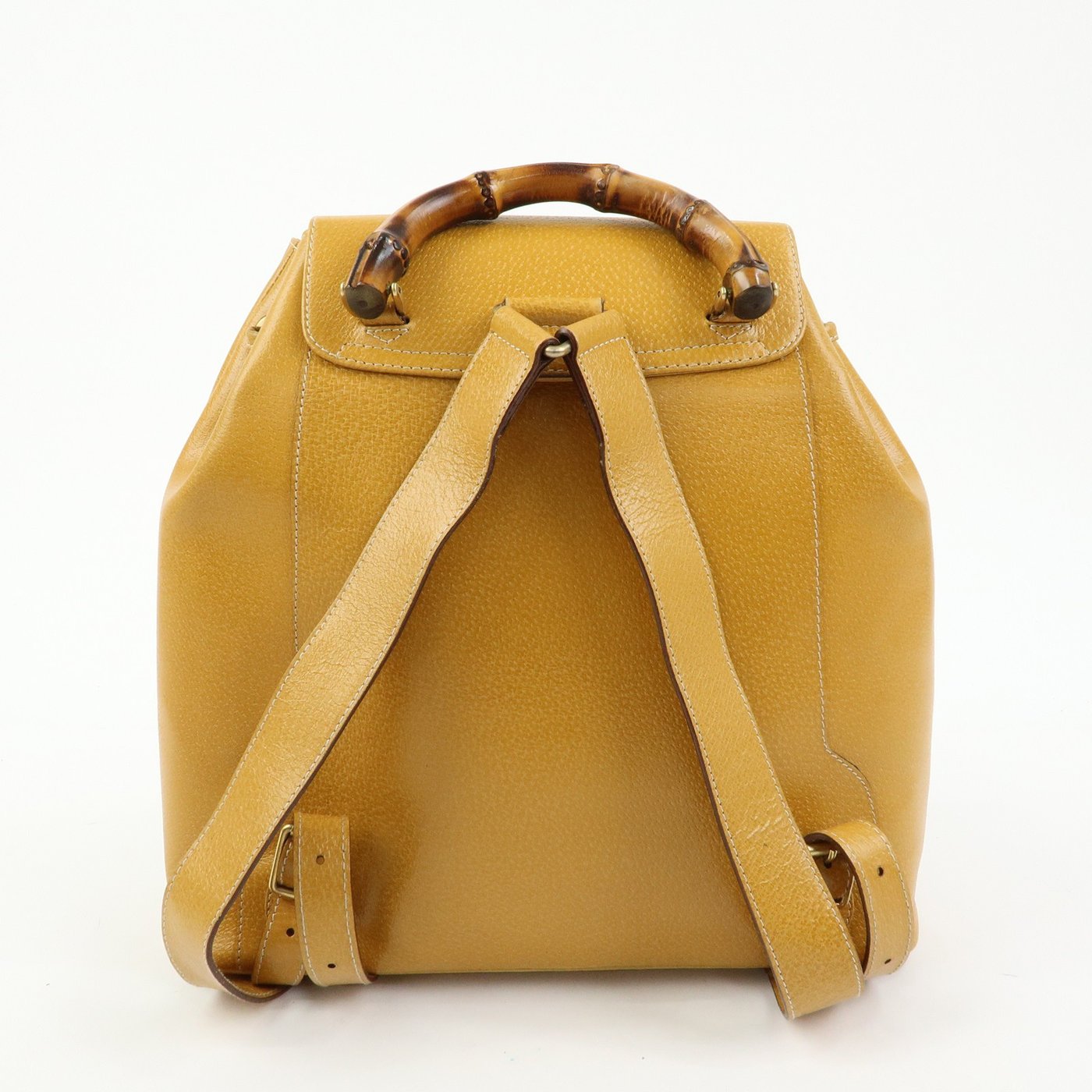 Gucci Vintage Bamboo Leather Medium