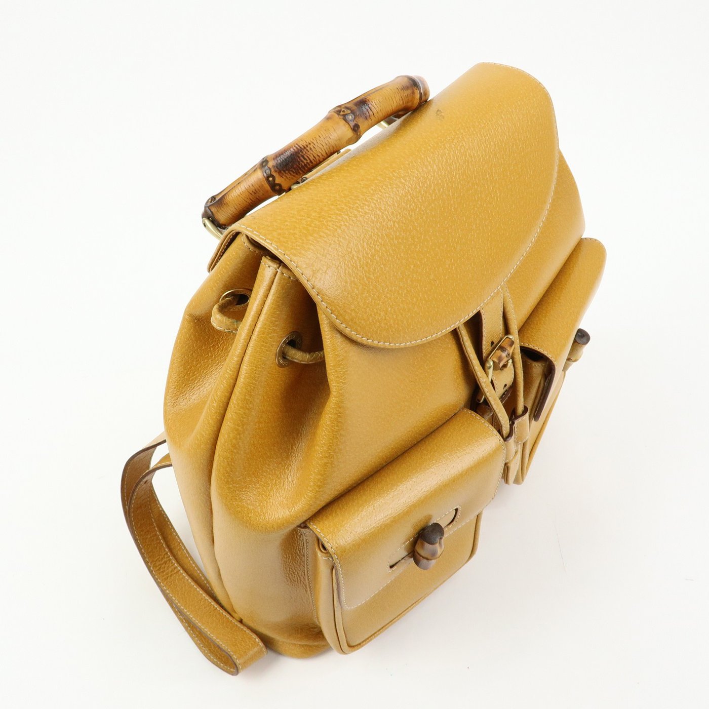 Gucci Vintage Bamboo Leather Medium
