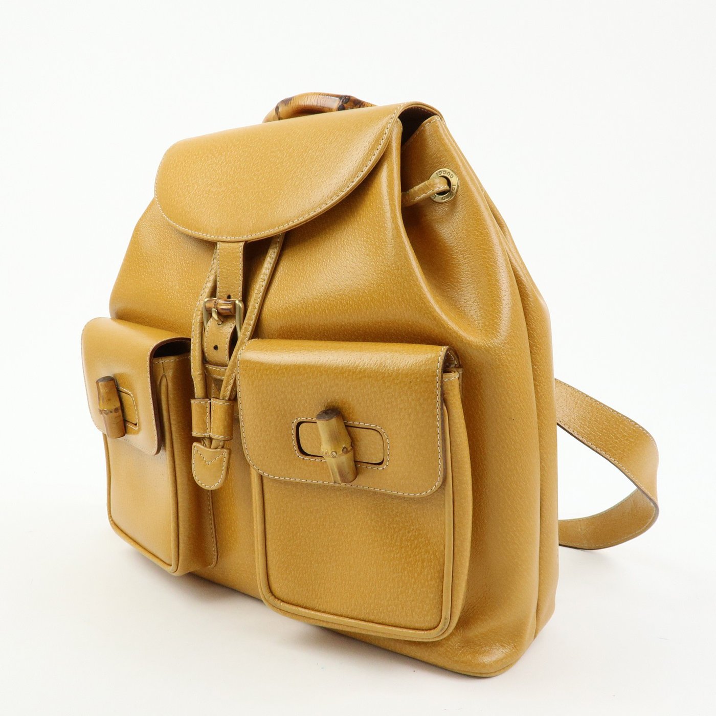 Gucci Vintage Bamboo Leather Medium