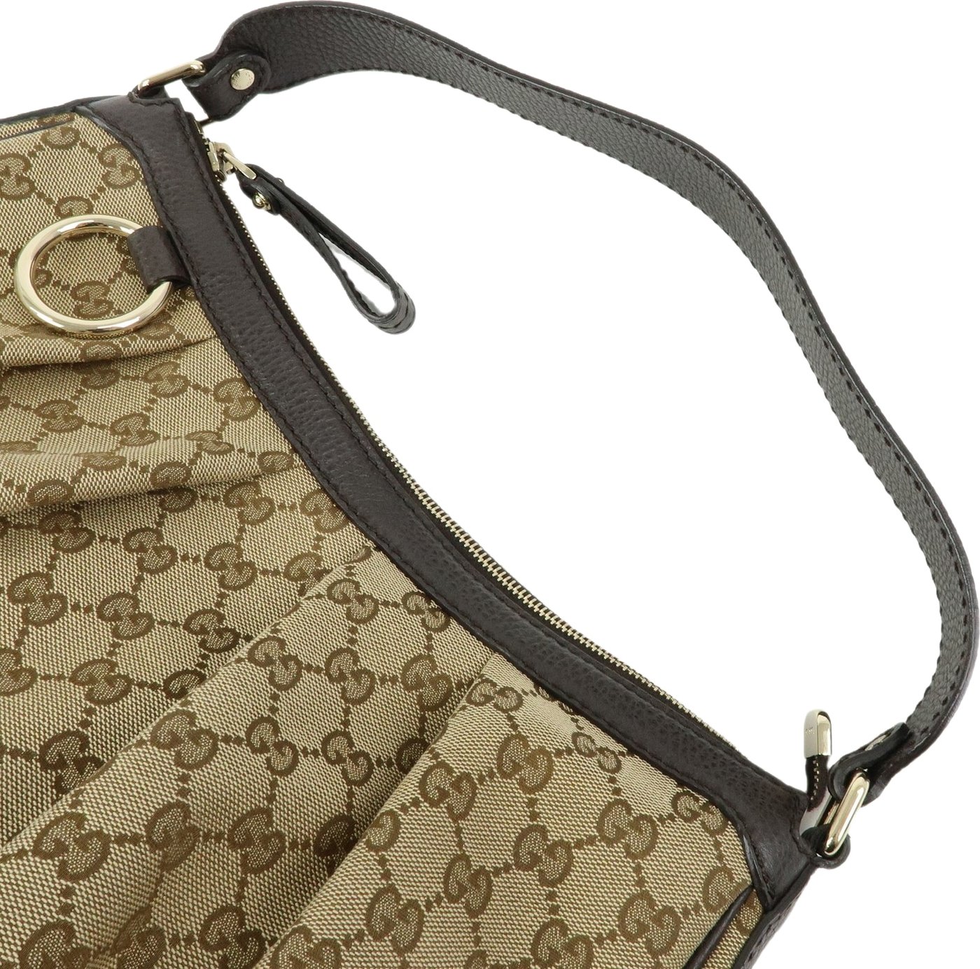 Gucci Sukey Hobo GG Canvas with Leather Medium