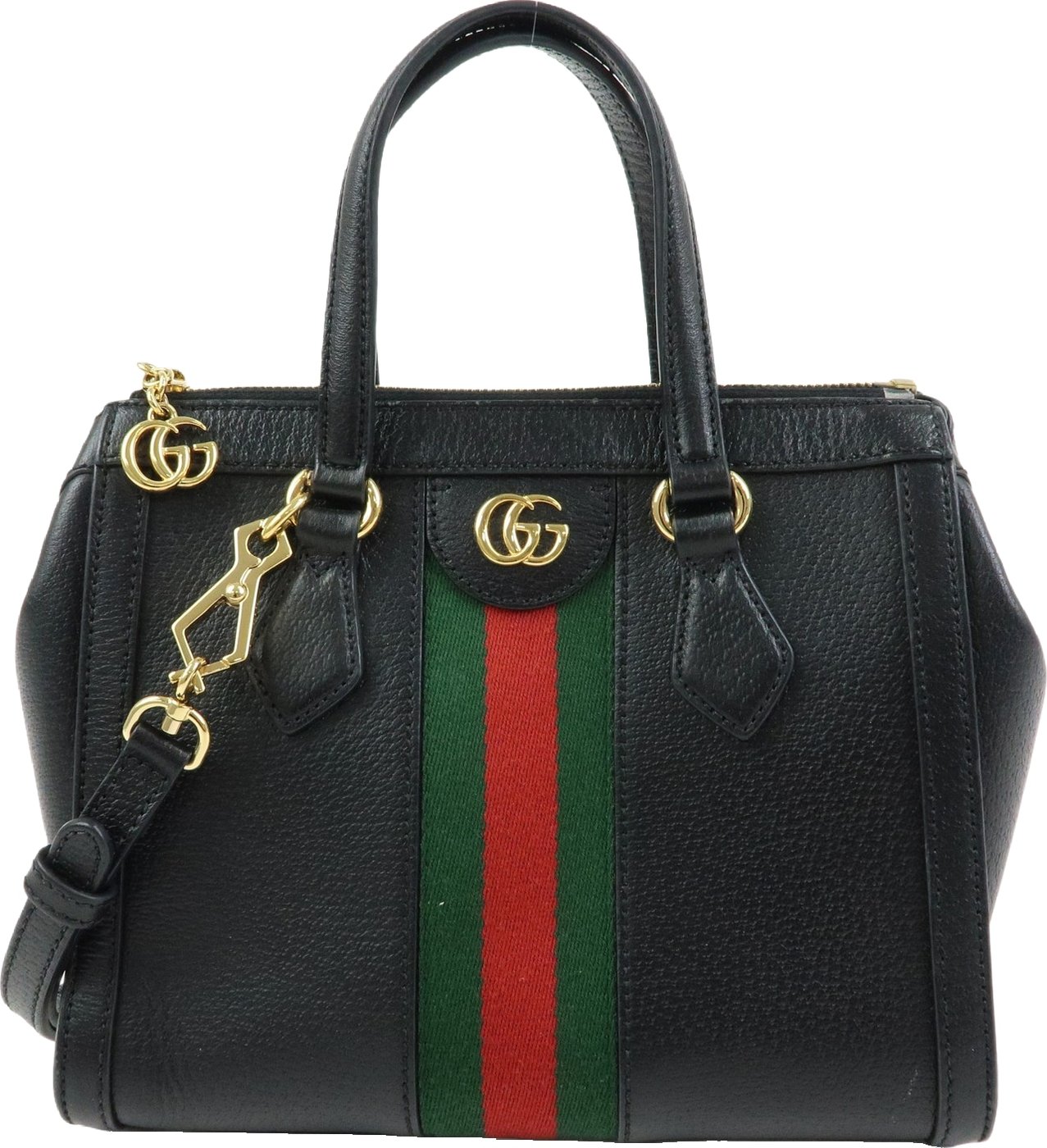 Gucci Ophidia Top Handle Leather Small