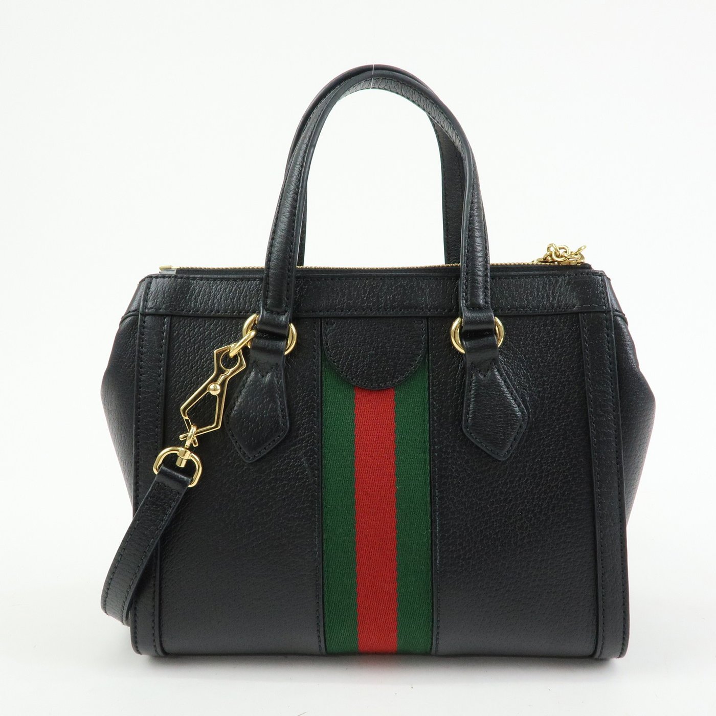 Gucci Ophidia Top Handle Leather Small