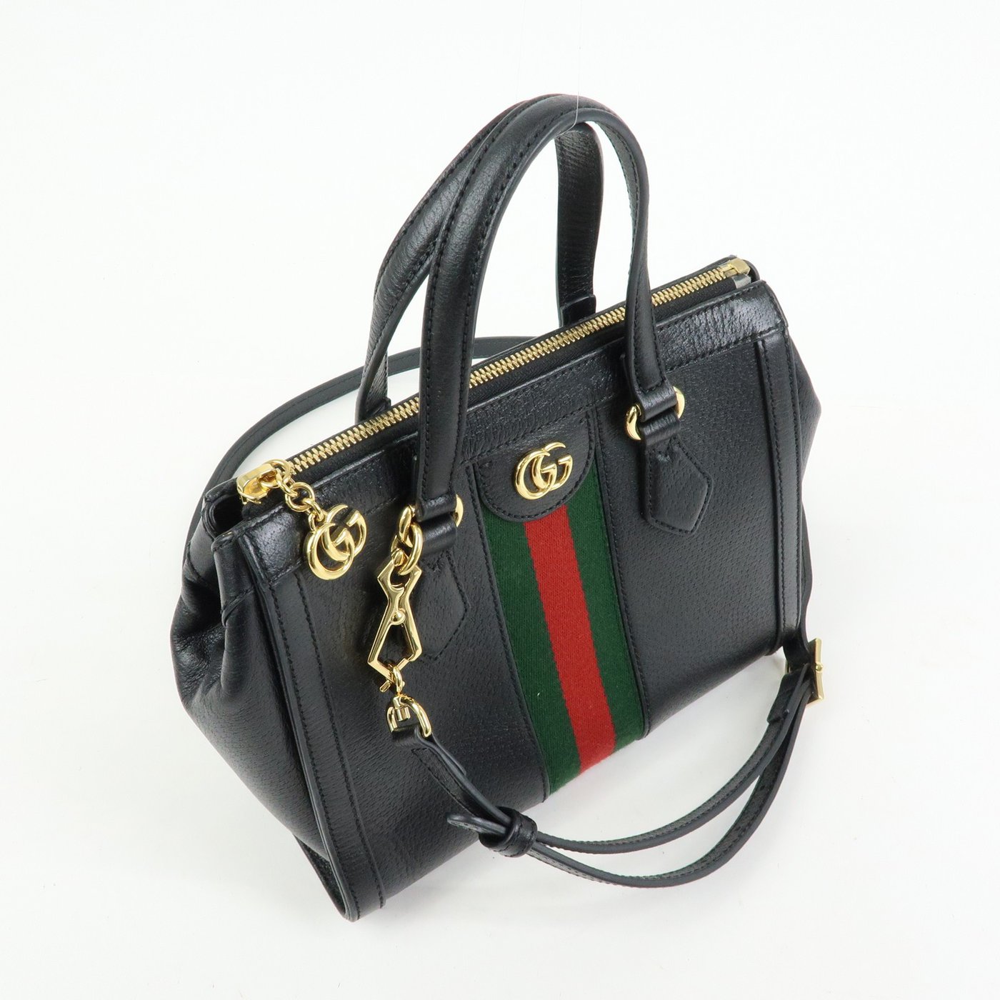 Gucci Ophidia Top Handle Leather Small
