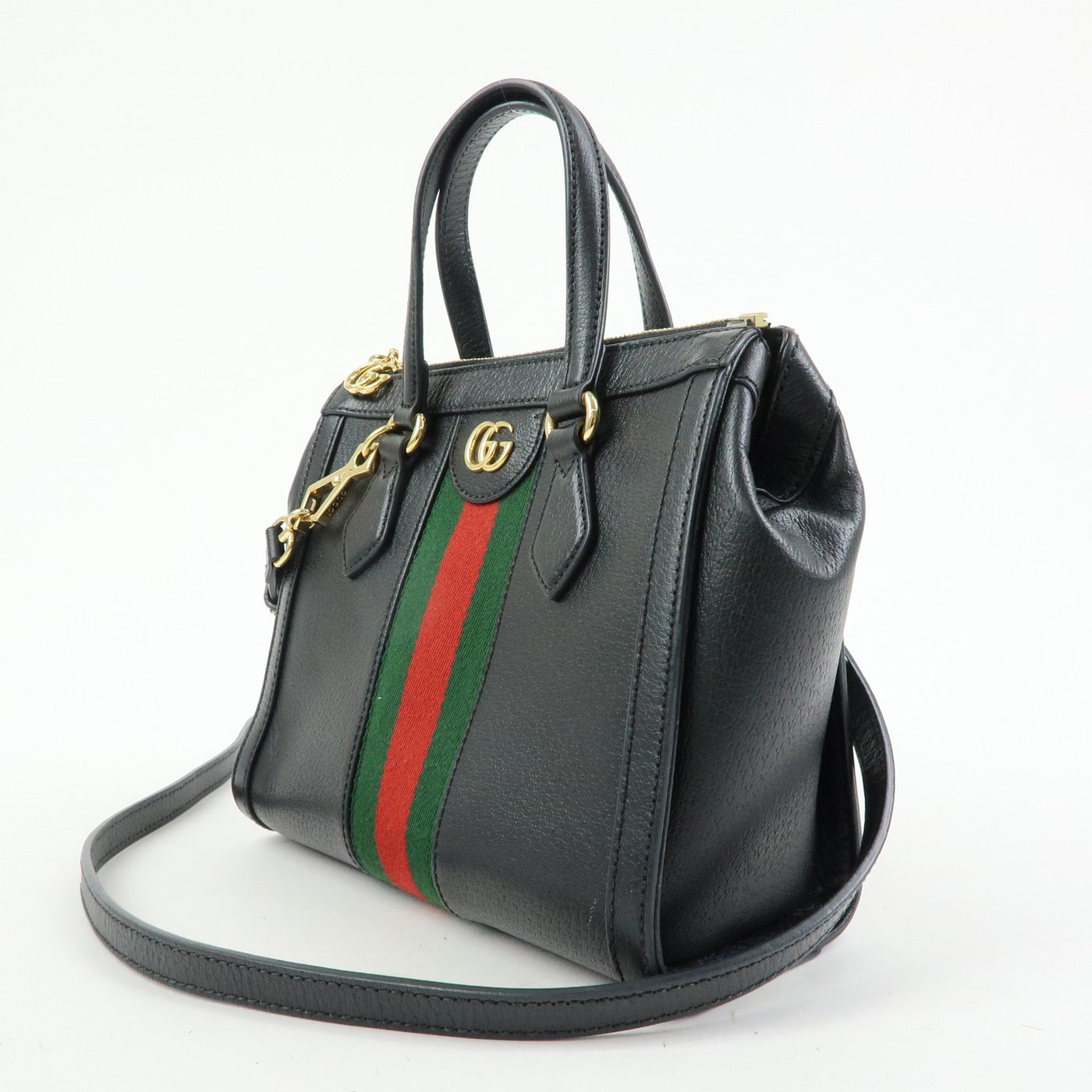 Gucci Ophidia Top Handle Leather Small