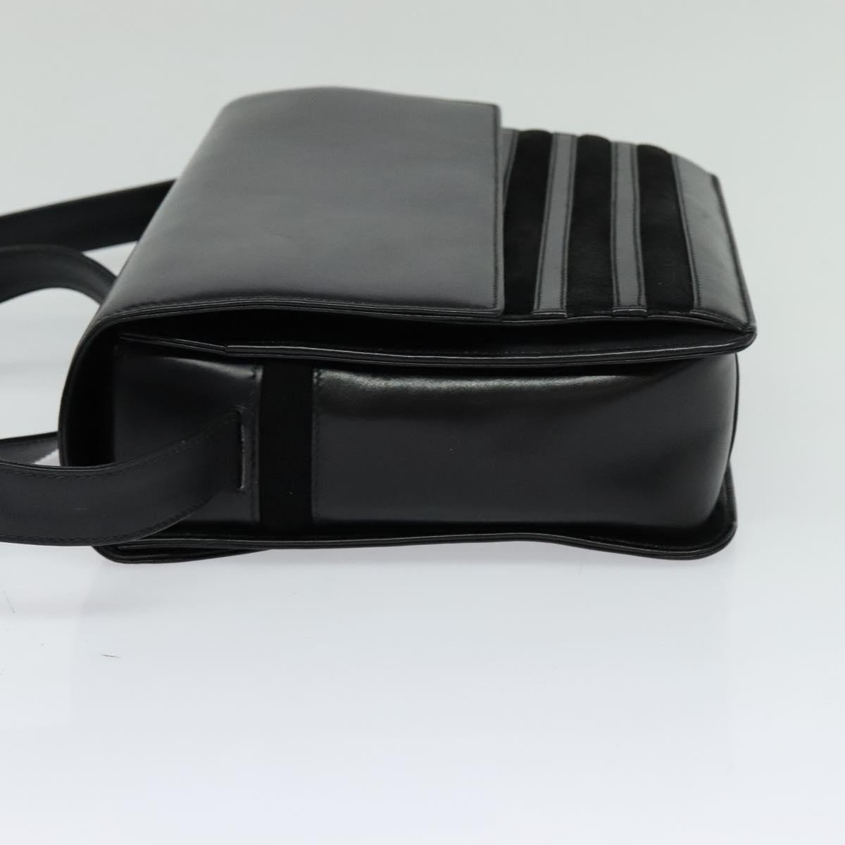 Gucci Vintage Flat Messenger Nylon and Leather
