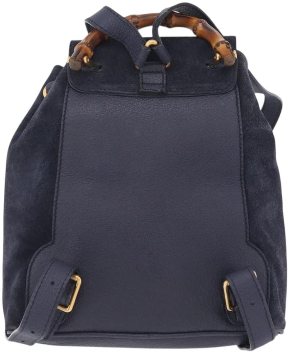 Gucci Vintage Bamboo Suede Small