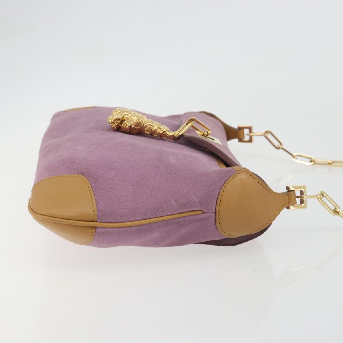 Gucci Tiger Charm Suede