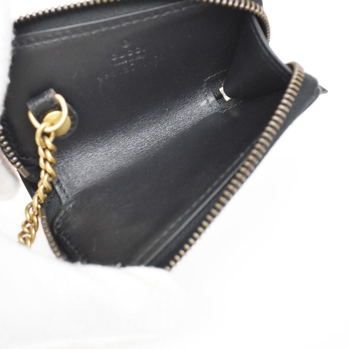 Gucci GG Marmont Zip Around Matelasse Leather Small