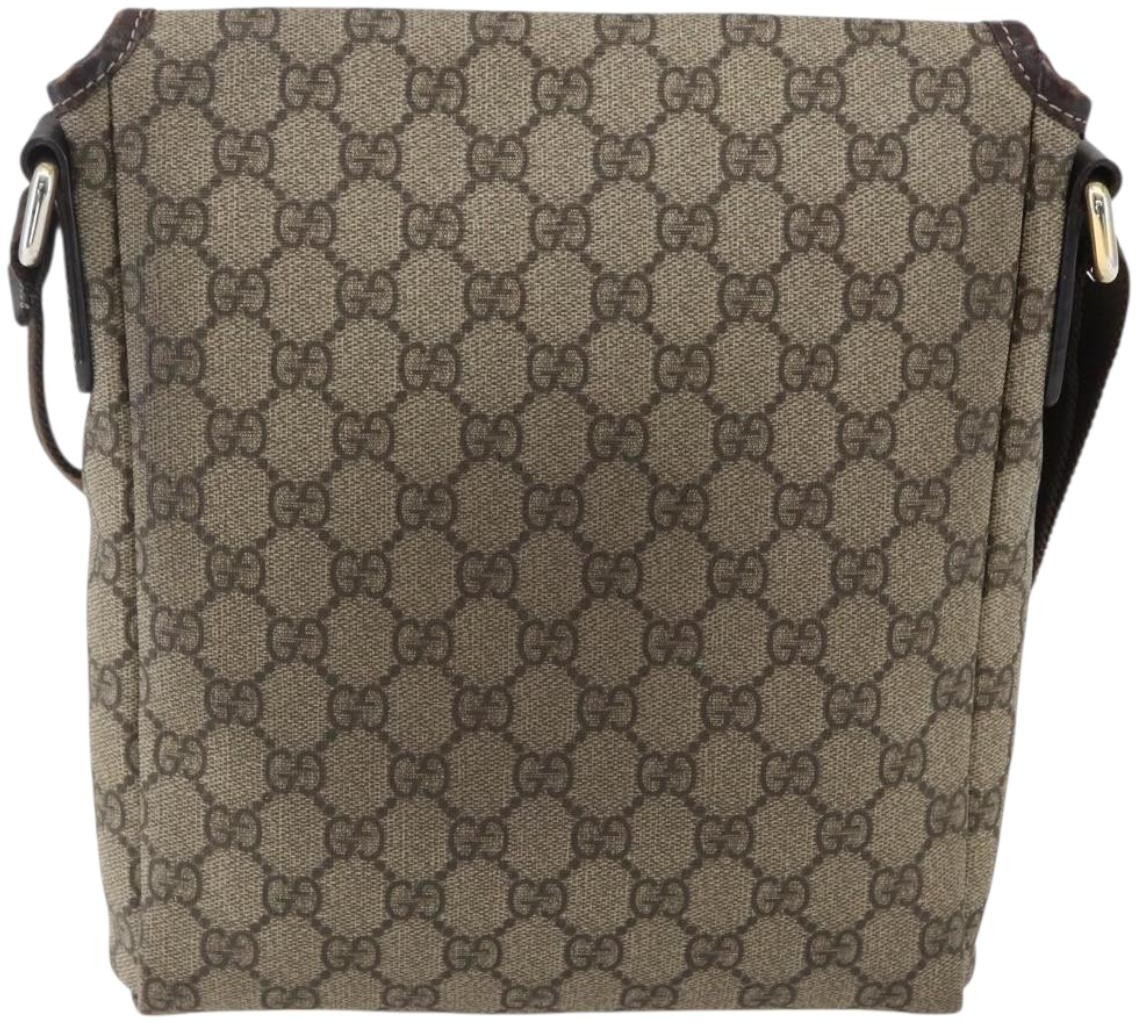Gucci Flap Messenger GG Coated Canvas Small