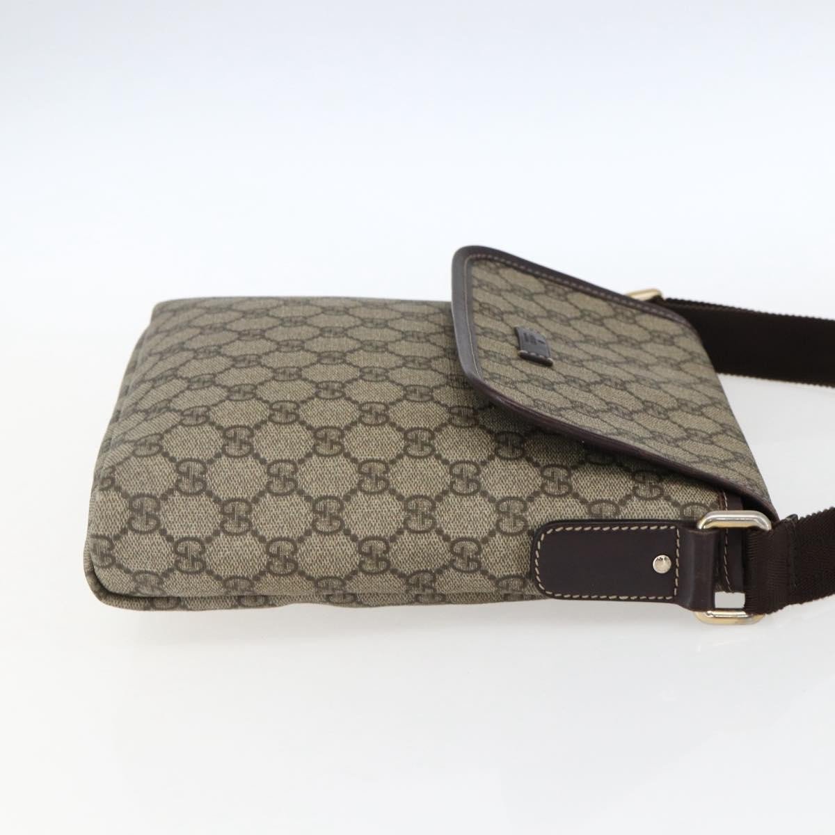 Gucci Flap Messenger GG Coated Canvas Small
