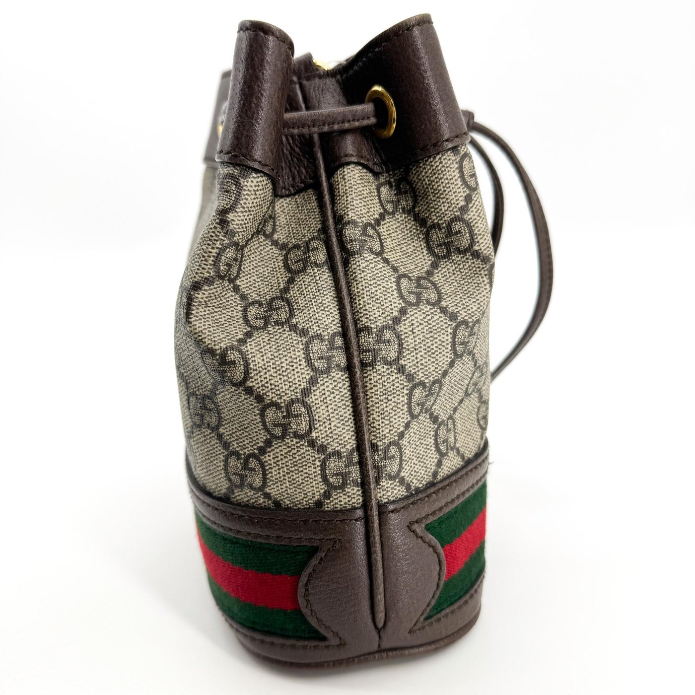 Gucci Ophidia Bucket GG Coated Canvas Mini