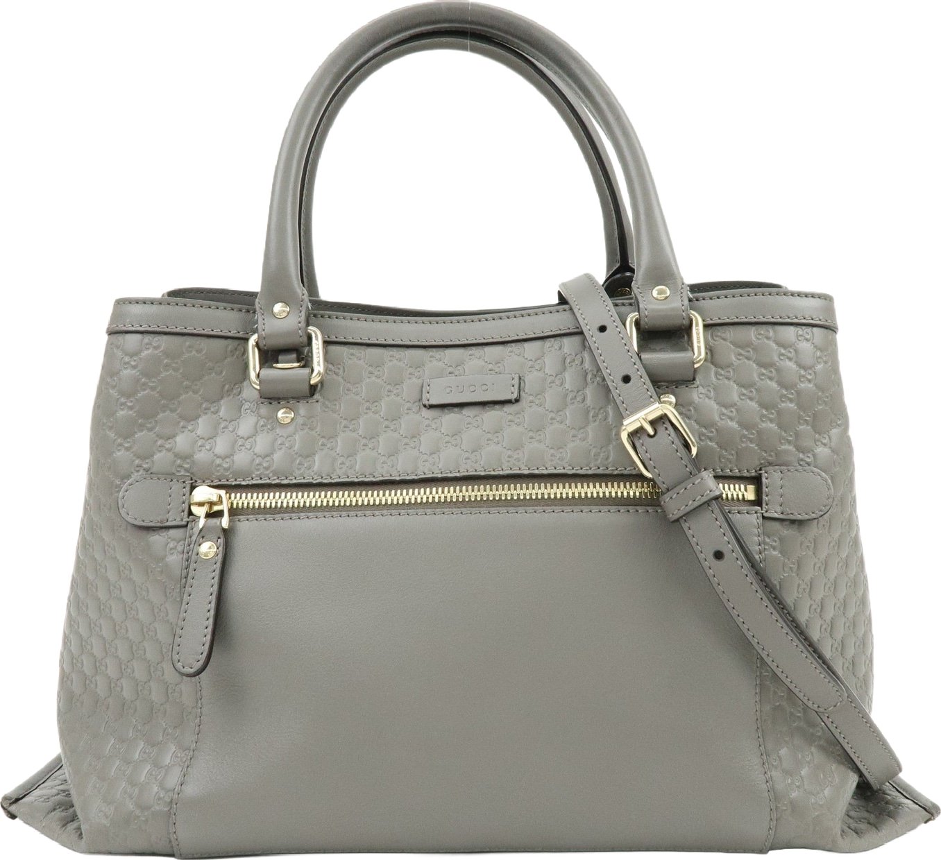 Gucci Zip Pocket Soft Microguccissima Leather Medium
