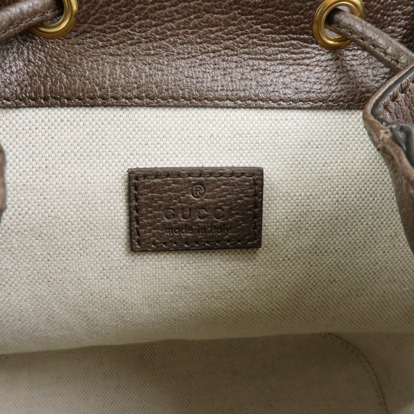Gucci Ophidia Flap GG Coated Canvas with Leather Small