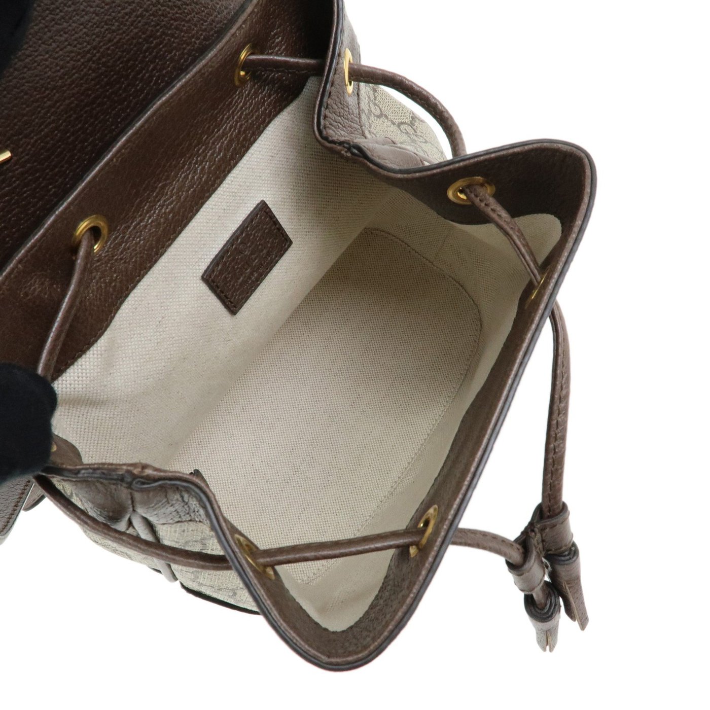 Gucci Ophidia Flap GG Coated Canvas with Leather Small
