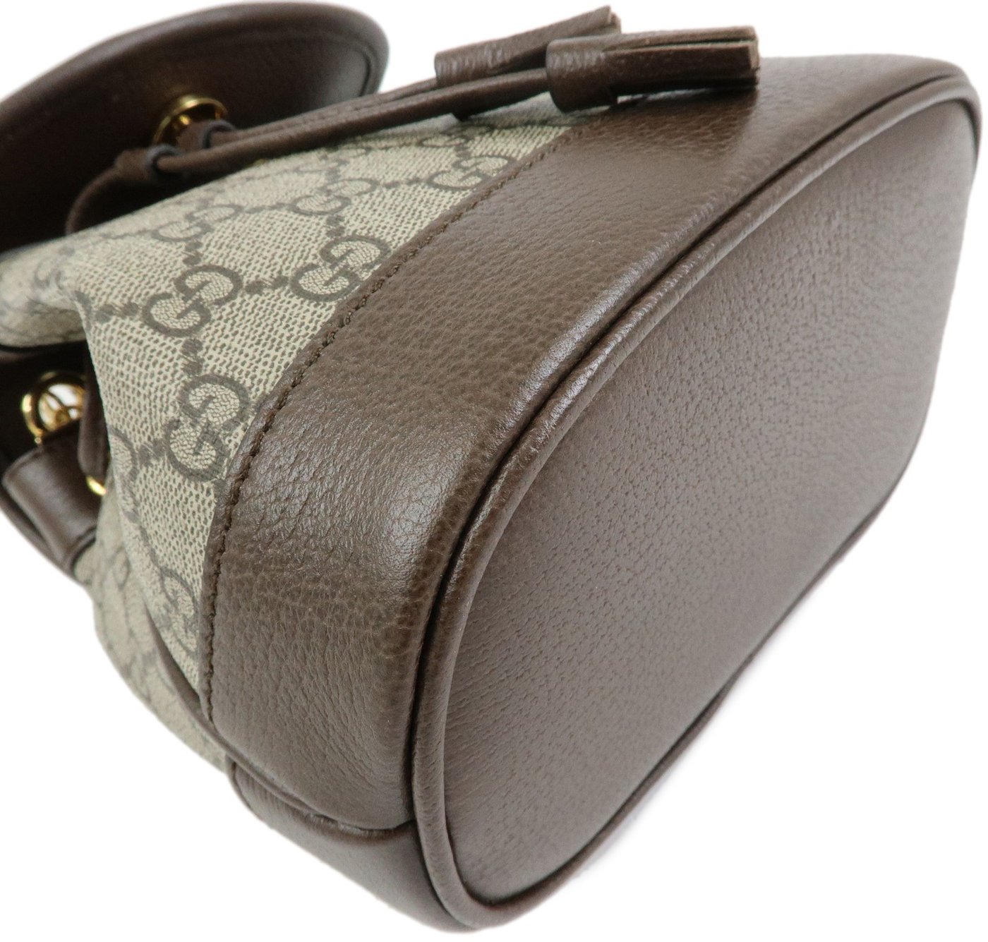 Gucci Ophidia Flap GG Coated Canvas with Leather Small