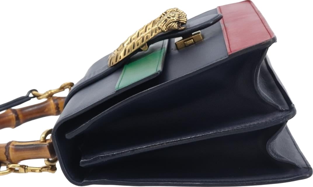 Gucci Dionysus Bamboo Top Handle Leather Large