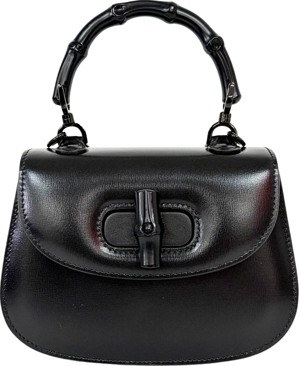 Gucci Bamboo 1947 Top Handle Leather Medium